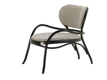 LEHNSTUHL - Upholstered easy chair with armrests by Wiener GTV Design - view 2